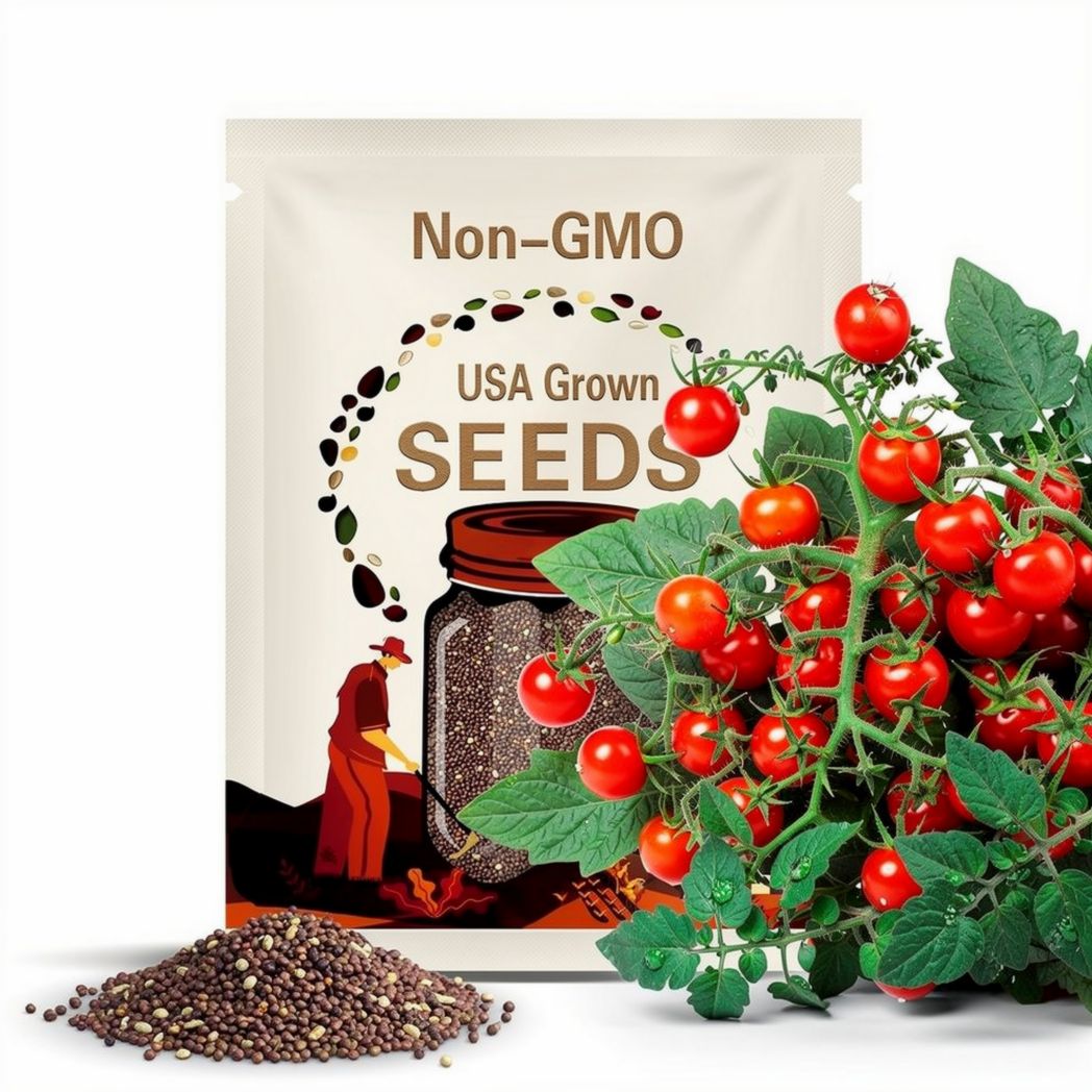 Currant Tomato Combo ~Red & Yellow Currant, Spoon Tomato Seeds ~ Solanum pimpinellifolium