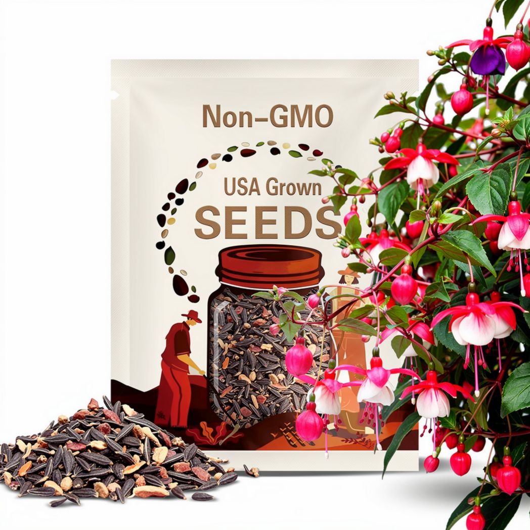 50pcs/bag Fuchsia Seeds Potted Flowers seeds,bonsai seeds (1225)