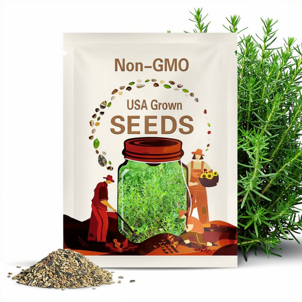 Saltwort Herb Seeds Non-GMO Japanese Culinary Herb, Tracking Included, Herb Garden Starter, Herb Planting Seeds