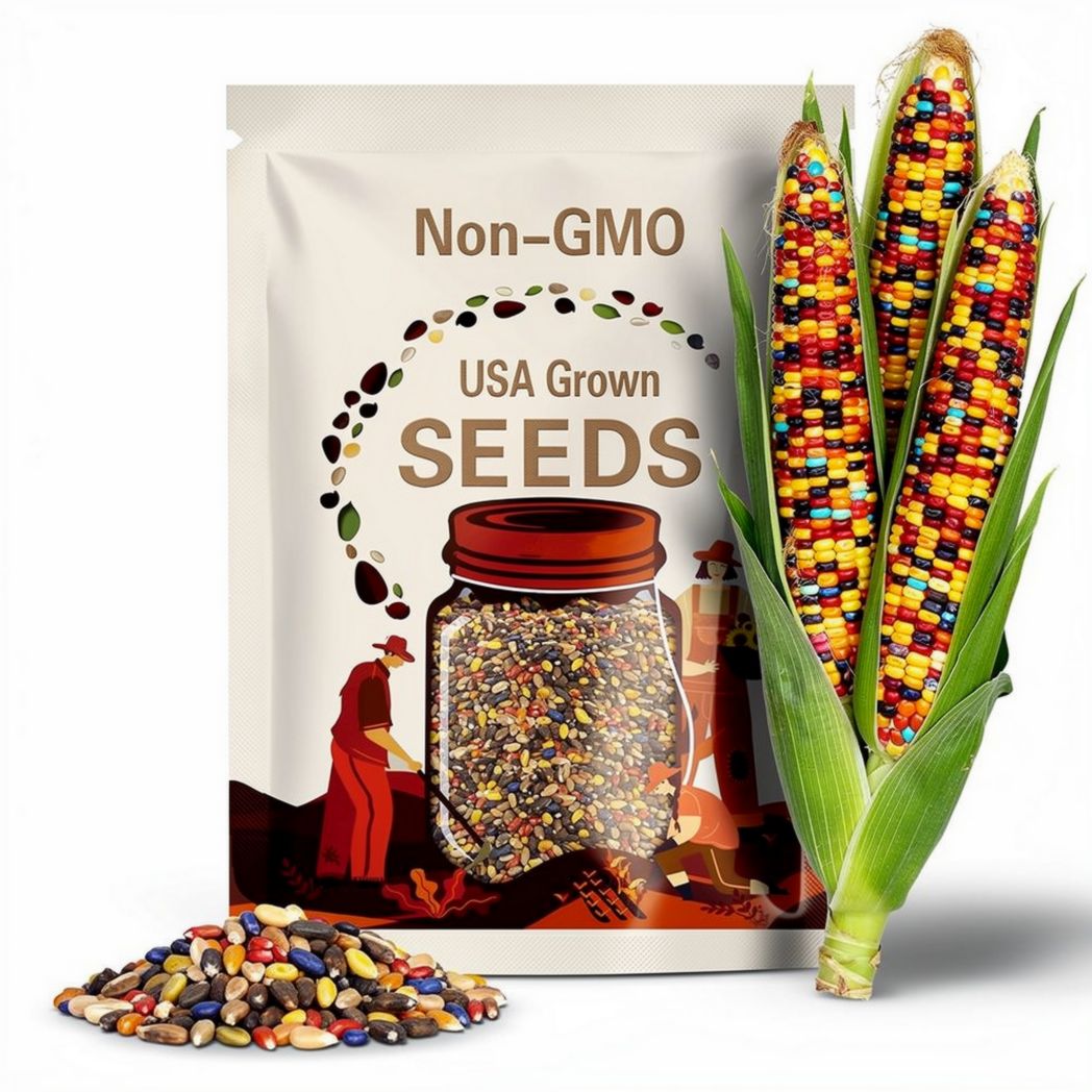 Painted Hills,  Sweet Corn,   Heirloom Seeds,  Open Pollinated Non-GMO