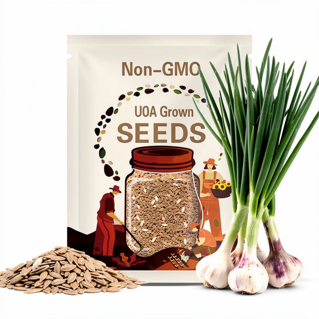 100 German Giant Garlic Seeds: Organic, Cold Hardy, Easy Grow
