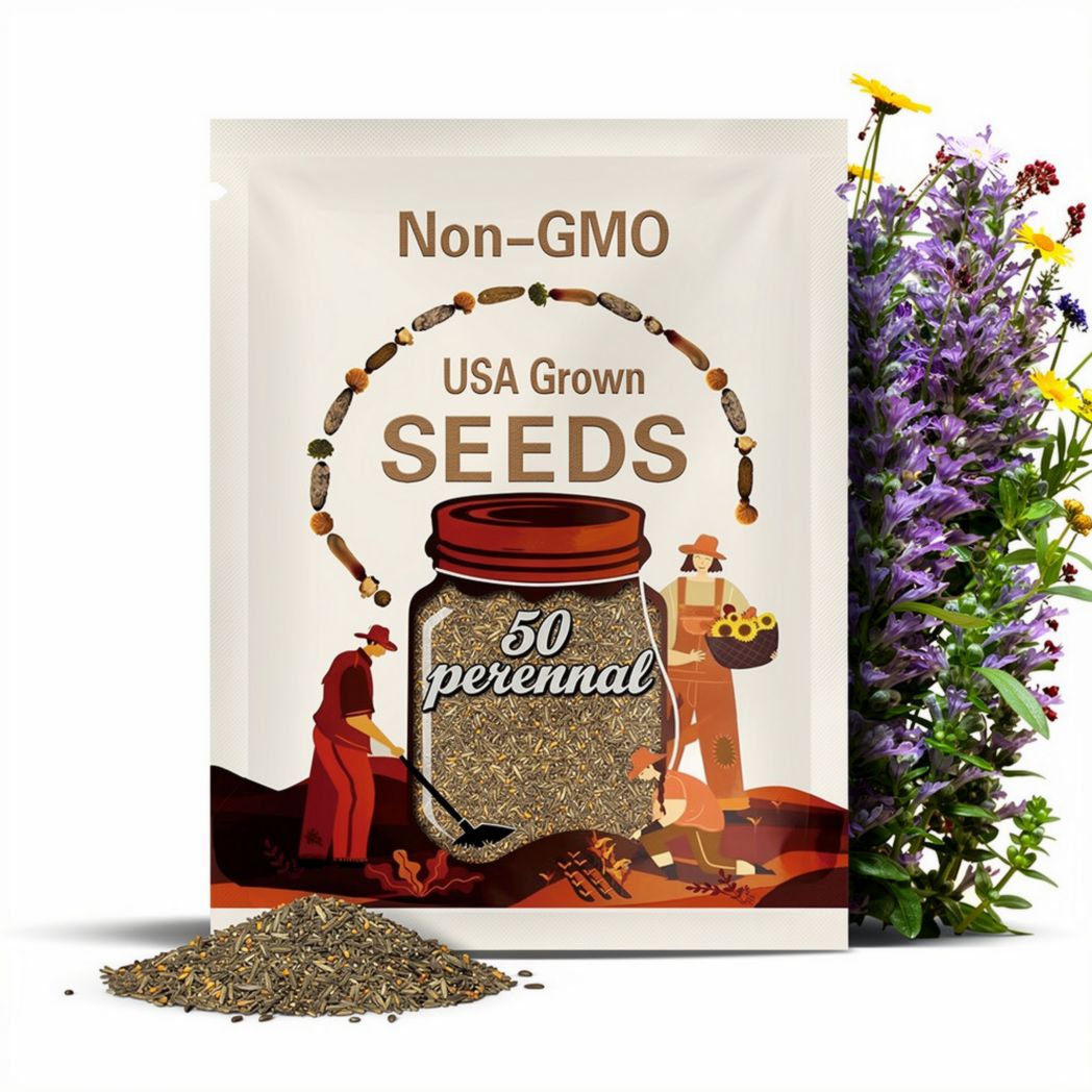 50 Perennial Good King Henry spinach seeds  zones 3-9 organic All Perennial seeds do best winter sowing.