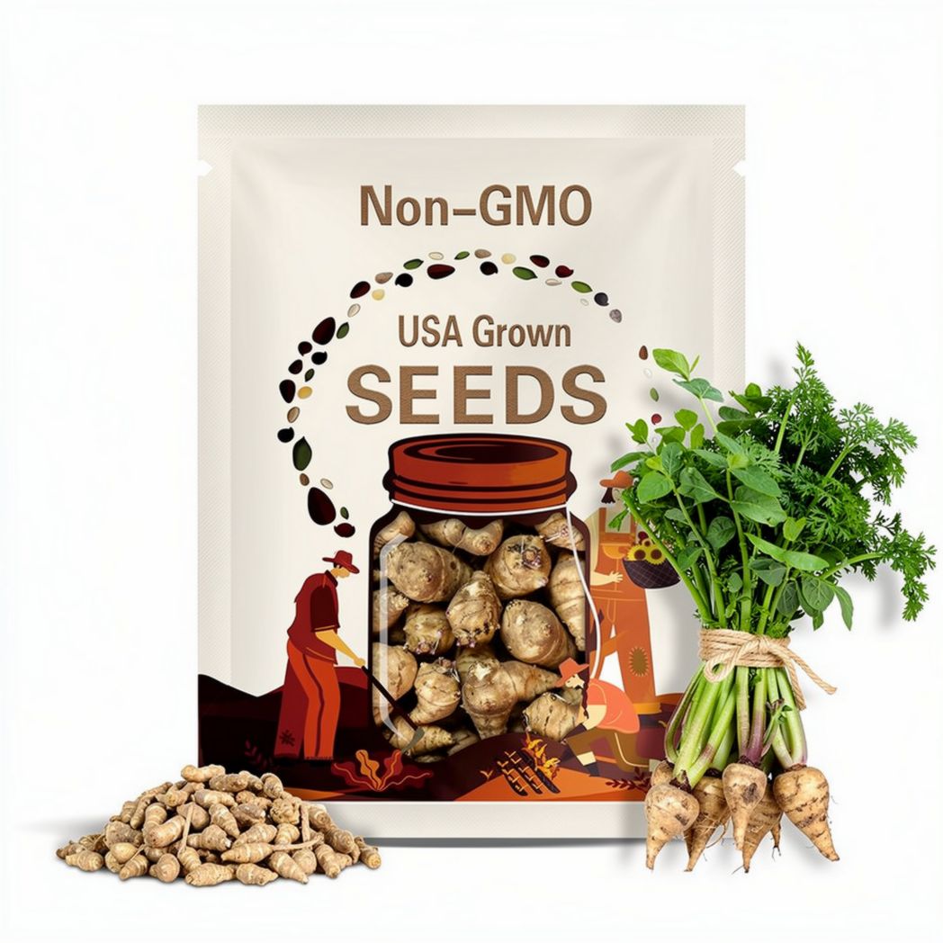 10 Big Size Tubers Jerusalem Artichokes - Sprouted Sunchokes for Planting, Same Day Shipping