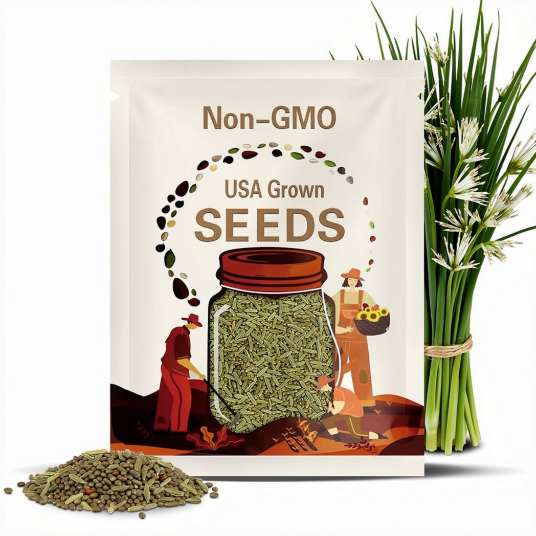 Garlic Chives Sprouting Seeds, NON-GMO Sprouting Seeds - Microgreens, Country Creek Acres